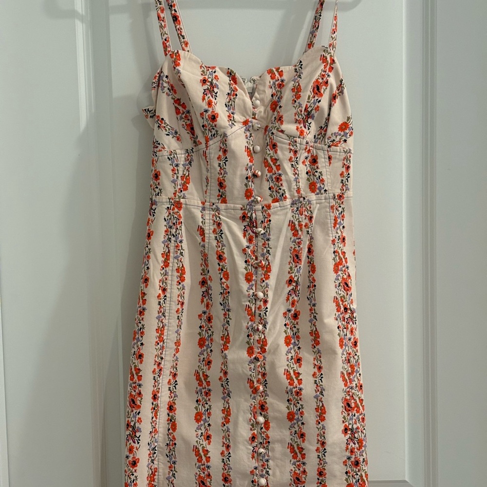 Anthropologie Sweetheart Midi Dress// Size 6 - Picture 4 of 7